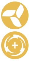 Wind & battery energy icons