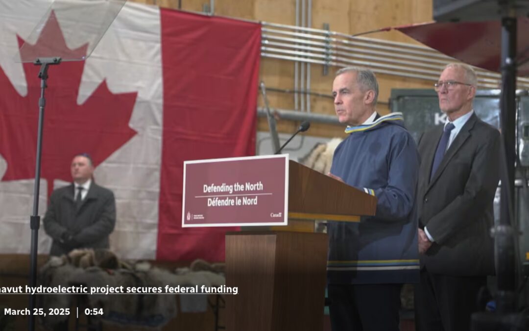 Nunavut hydroelectric project secures federal funding